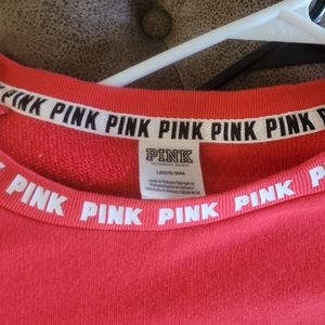 VS pink sweatshirt sz large